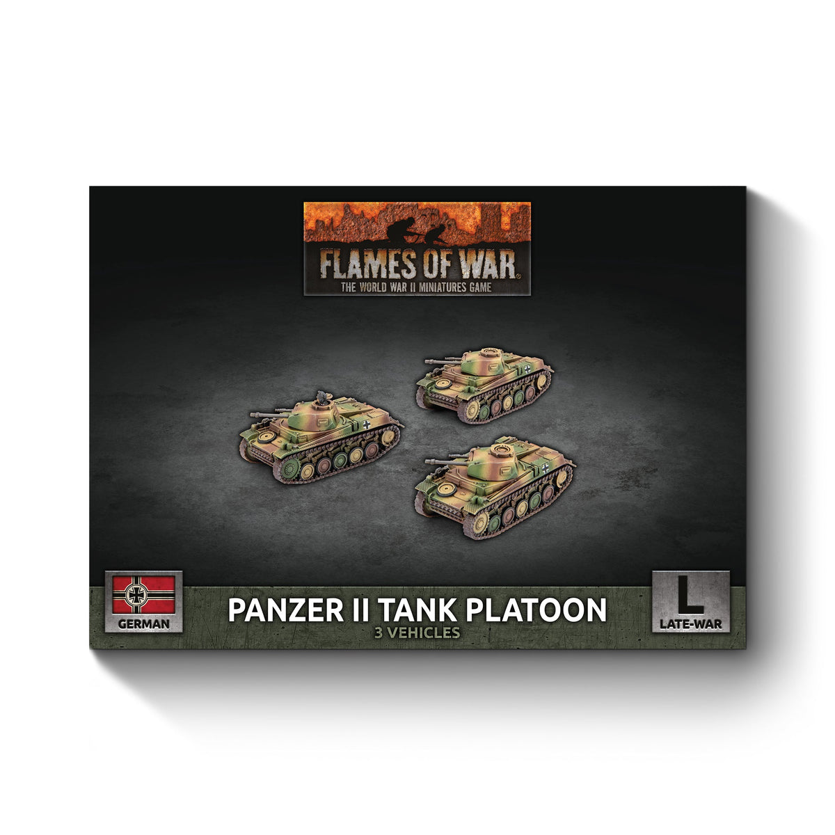 Flames Of War - German: Panzer II Tank Platoon