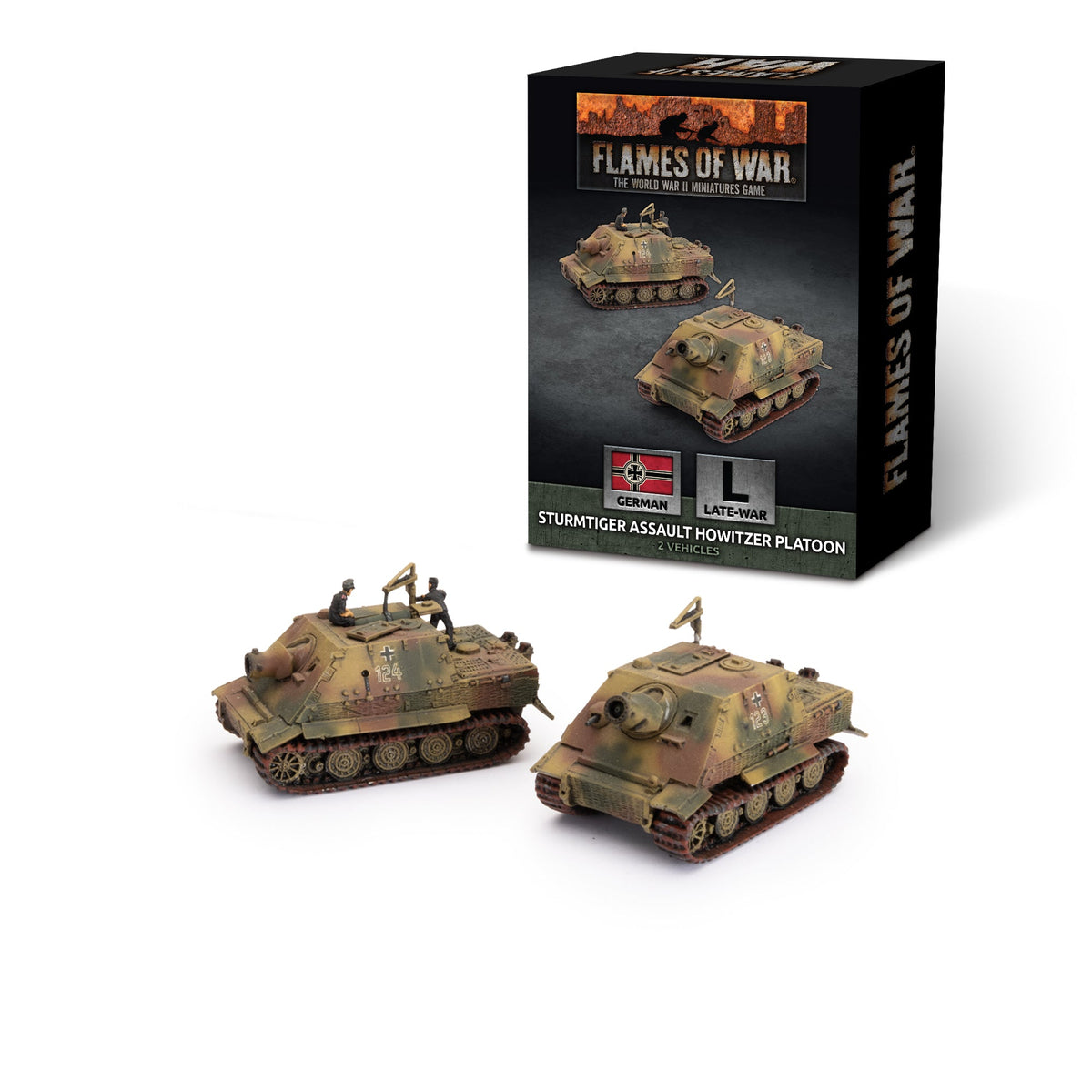 Flames Of War - German: Sturmtiger Assault Howitzer Platoon