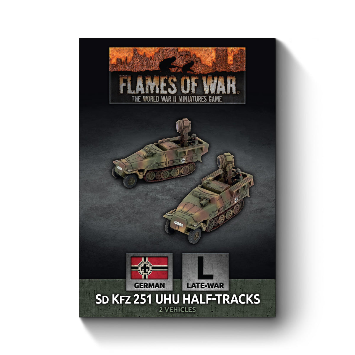 Flames Of War - German: Sd Kfz 251 Uhu Half-tracks