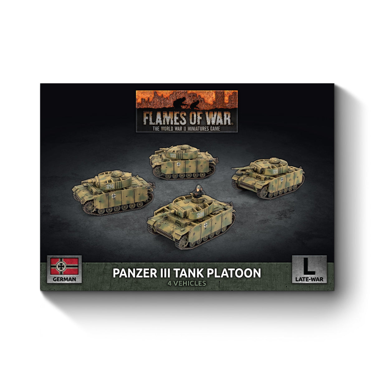 Flames Of War - German: Panzer III Platoon
