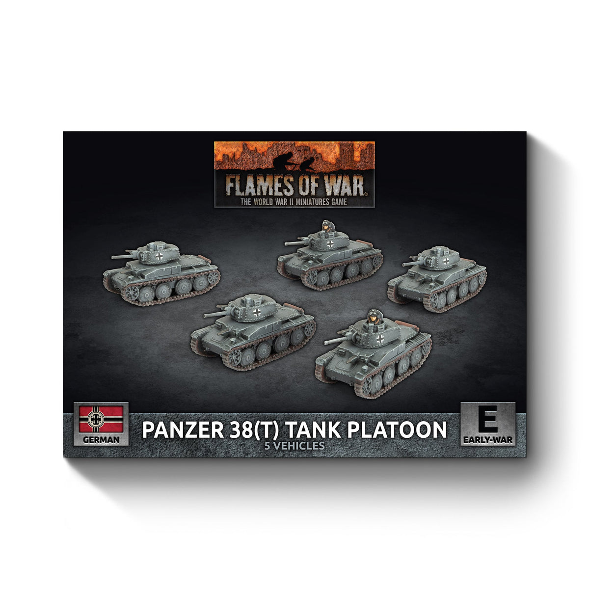 Flames Of War - German: Panzer 38(T) Tank Platoon
