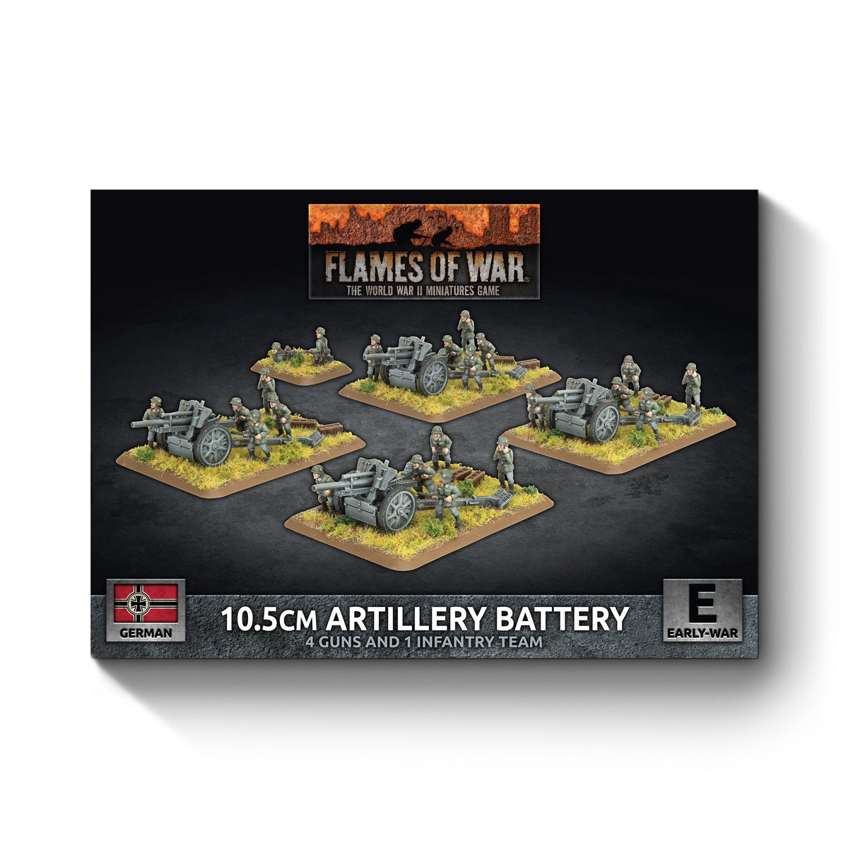Flames Of War - German: 10.5cm Artillery Battery