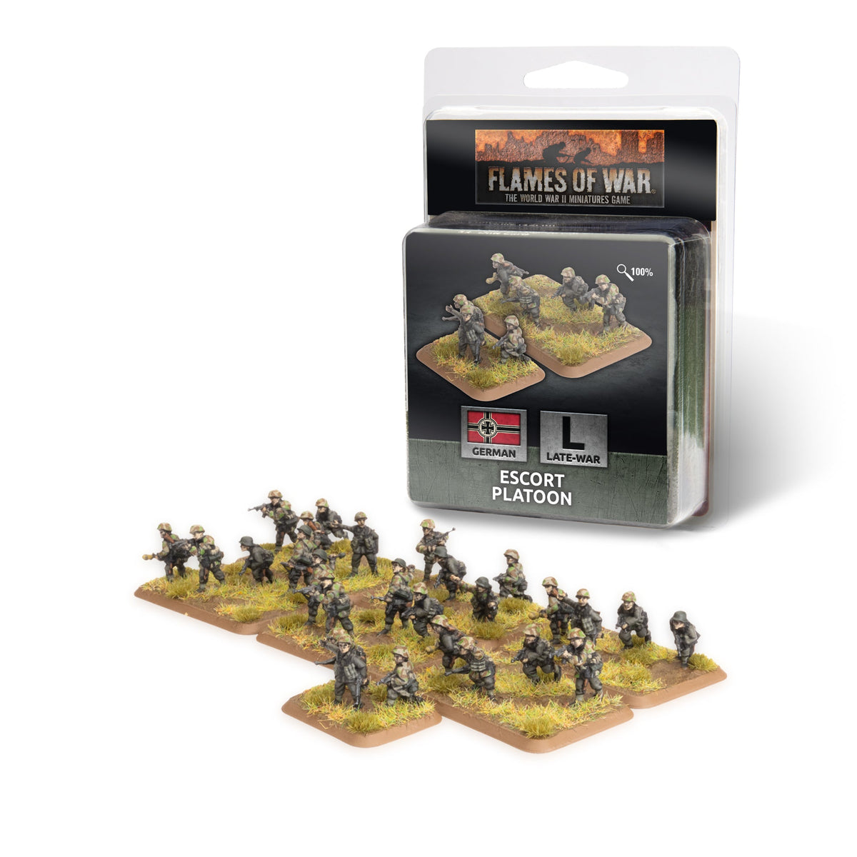 Flames Of War - German: Escort Platoon