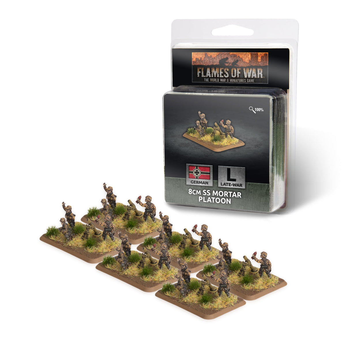 Flames Of War - German: 8cm SS Mortar Platoon