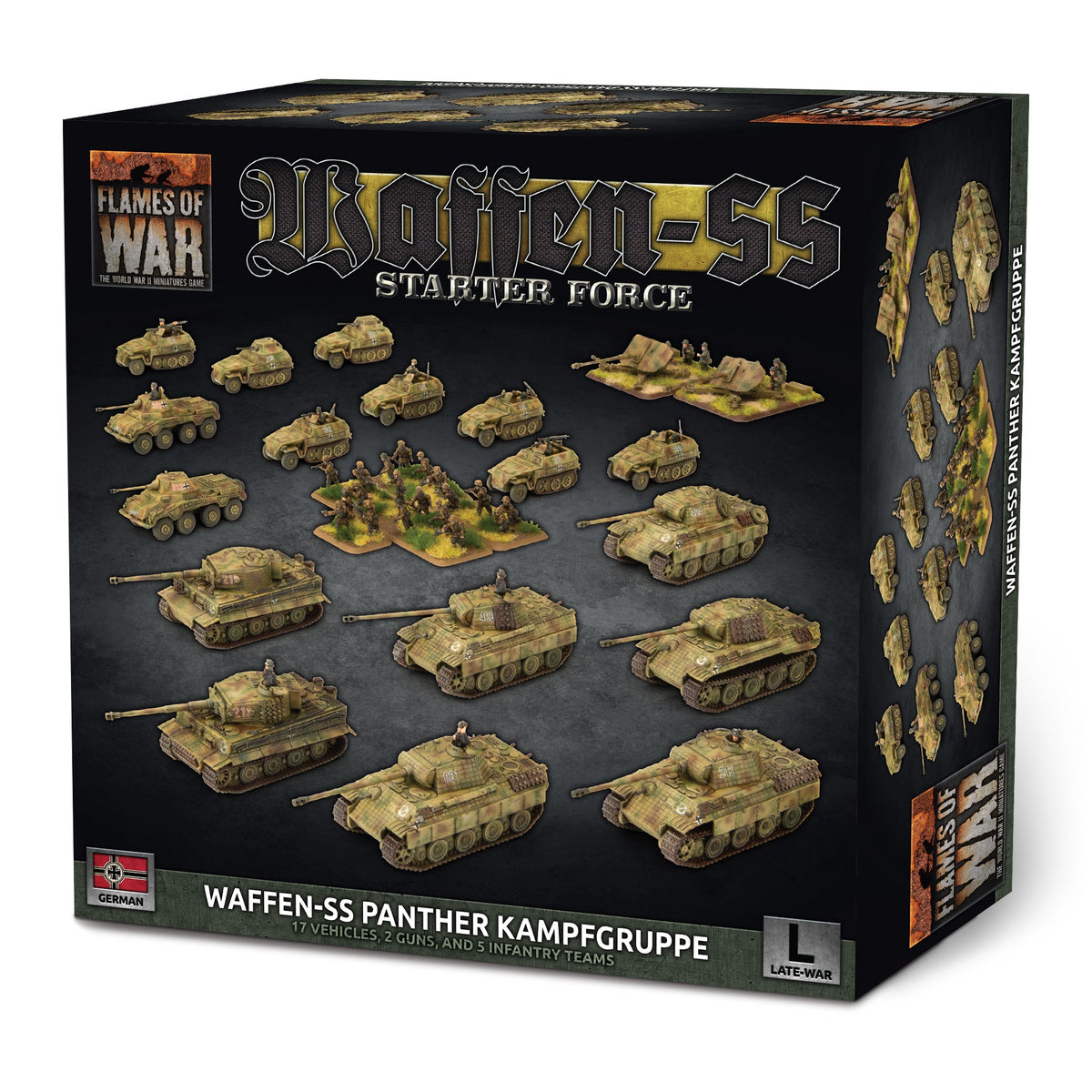 Flames Of War - German Starter Force: Waffen-SS Panther Kampfgruppe