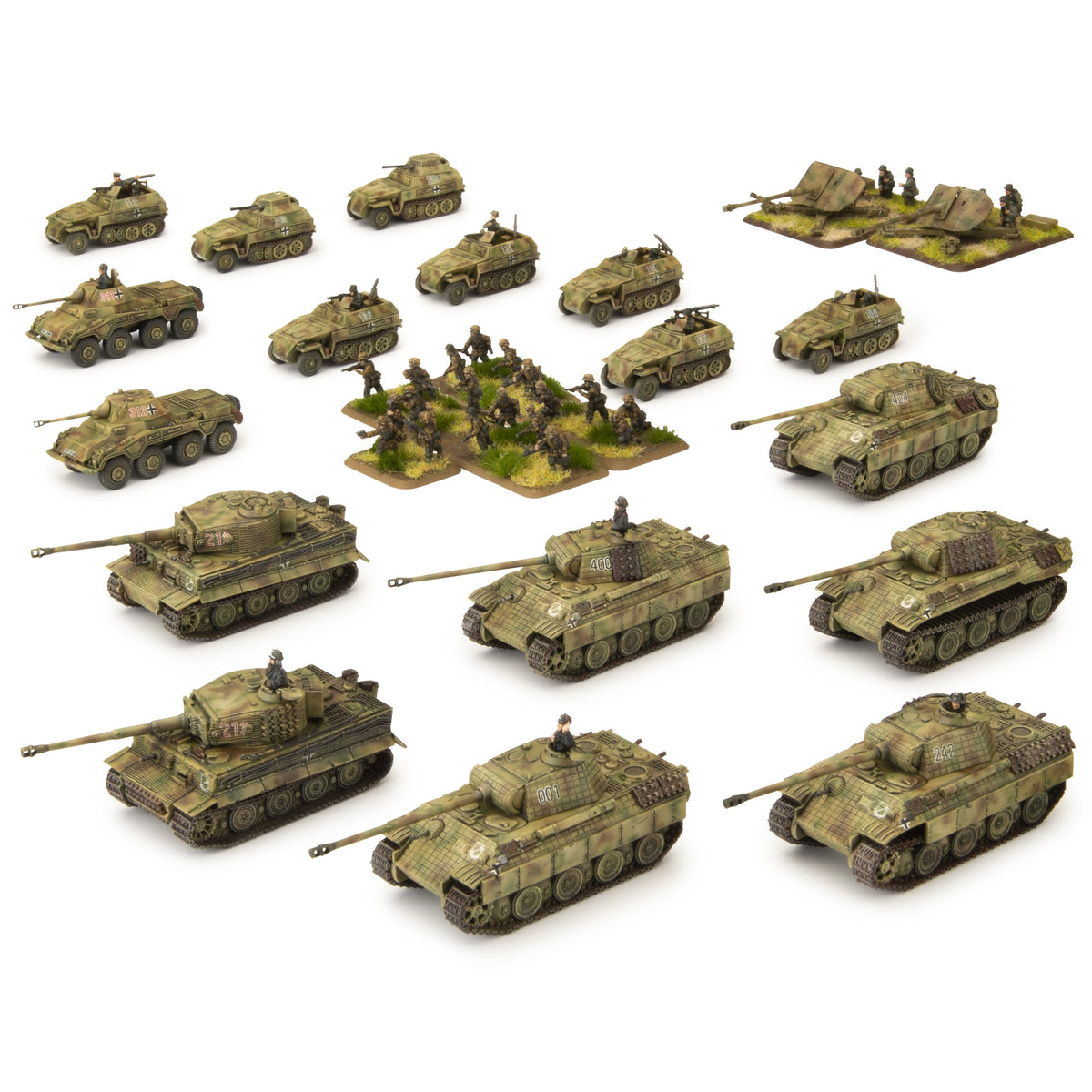 Flames Of War - German Starter Force: Waffen-SS Panther Kampfgruppe