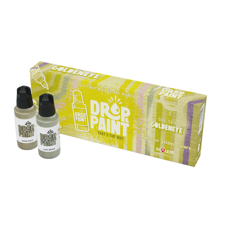 Scale 75 - Drop and Paints - Goldeneye Paint Set