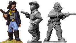 Wild West - 7th Cavalry Troopers (Foot)