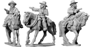 Wild West - 7th Cavalry w/Pistols (Mtd)