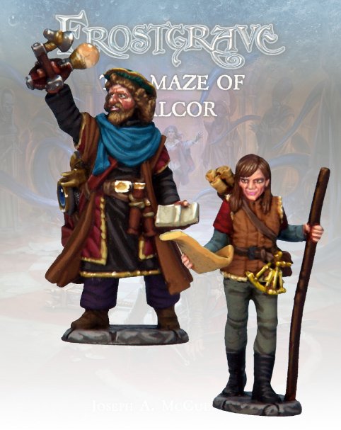 Frostgrave - Astromancer & Apprentice