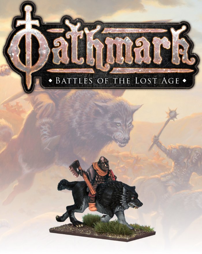 Oathmark - Goblin Wolf Rider Champion