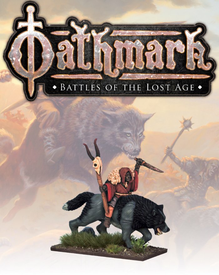 Oathmark - Goblin Wolf Rider Shaman