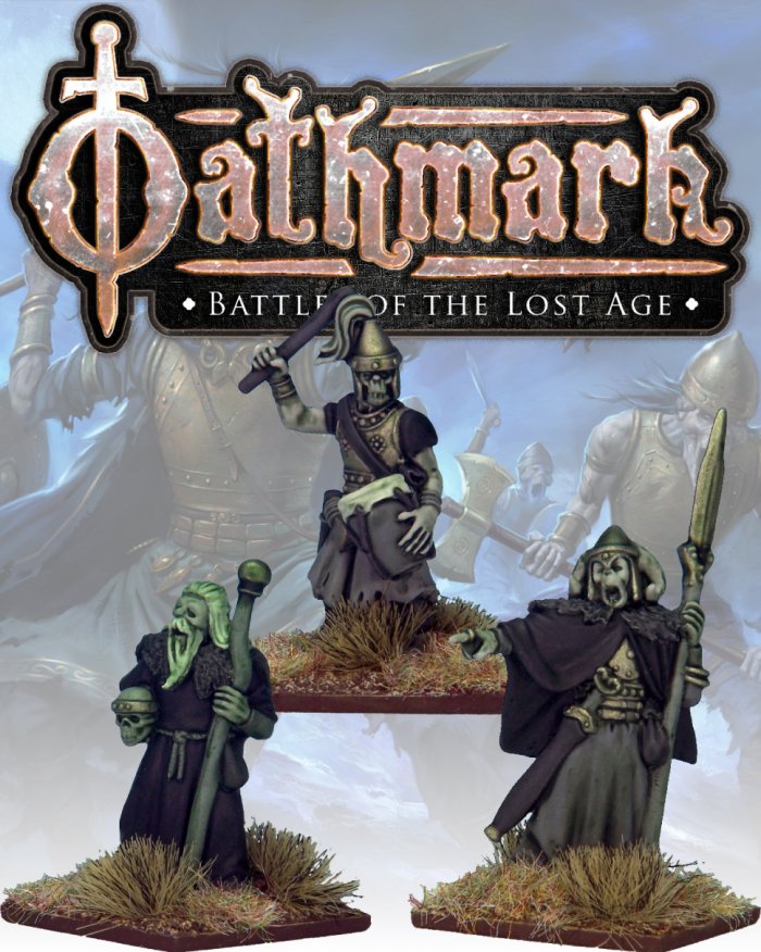 Oathmark - Necromancer, Undead King and Drummer