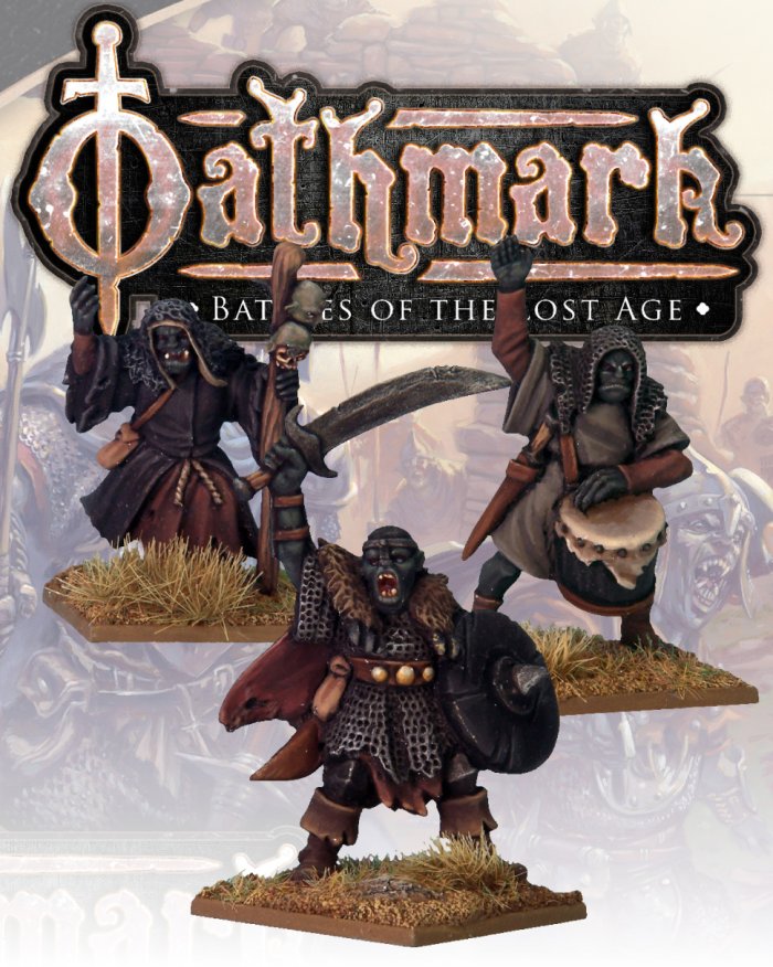 Oathmark - Orc King, Wizard and Drummer