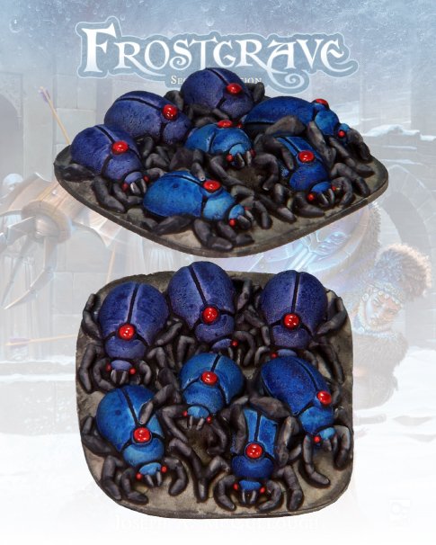 Frostgrave - Gnawbeetle Swarms