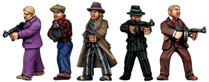Gangsters - Tommy Gunners