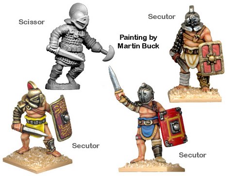 Gladiators - Secutores & Scissor