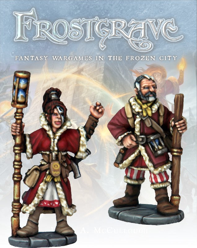 Frostgrave - Chronomancer & Apprentice