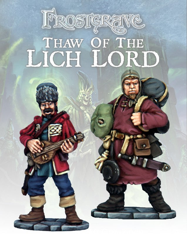Frostgrave - Bard & Pack Mule
