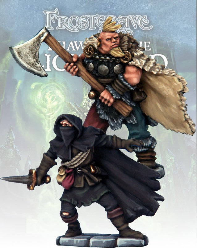 Frostgrave - Cultist Thief & Barbarian