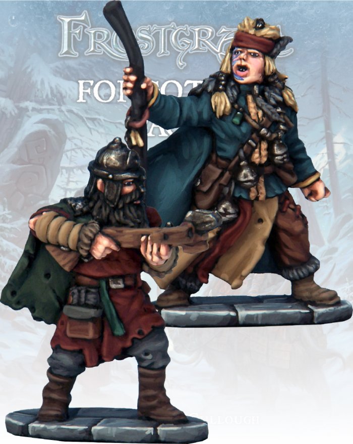 Frostgrave - Barbarian Apothecary & Marksman