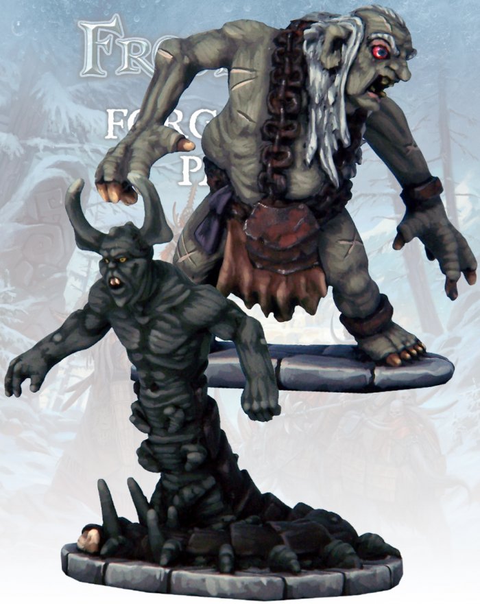 Frostgrave - Chilopendra & Failing Wretch