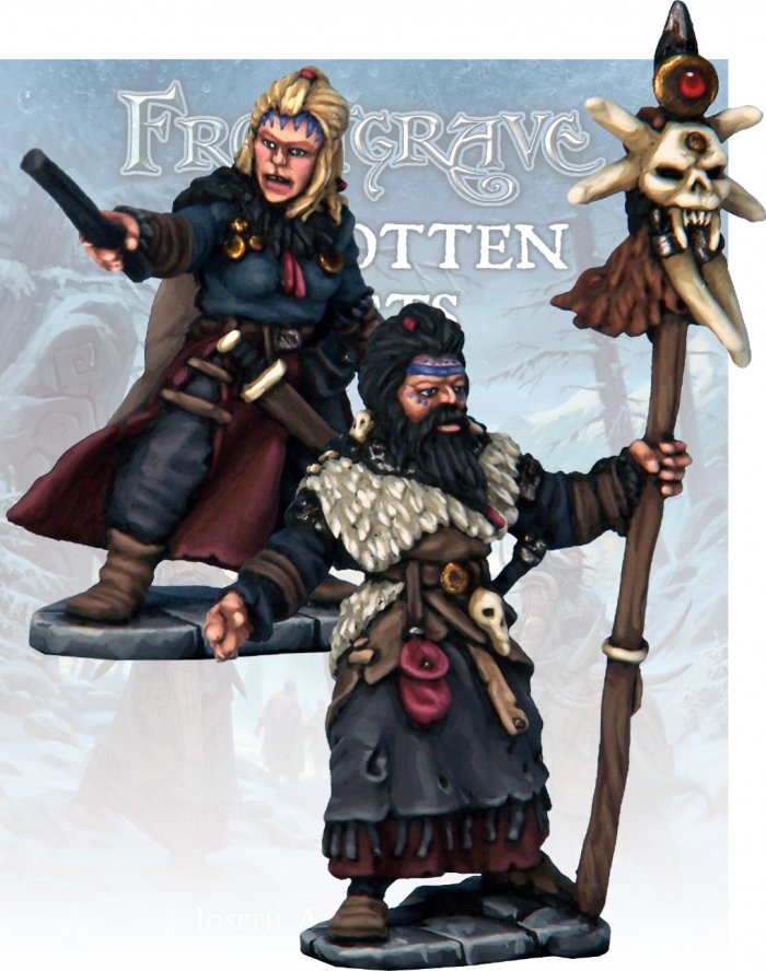 Frostgrave - Barbarian Wizard & Apprentice