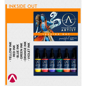 Scale 75 - Scalecolor Artist - Inkside Out Paint Set
