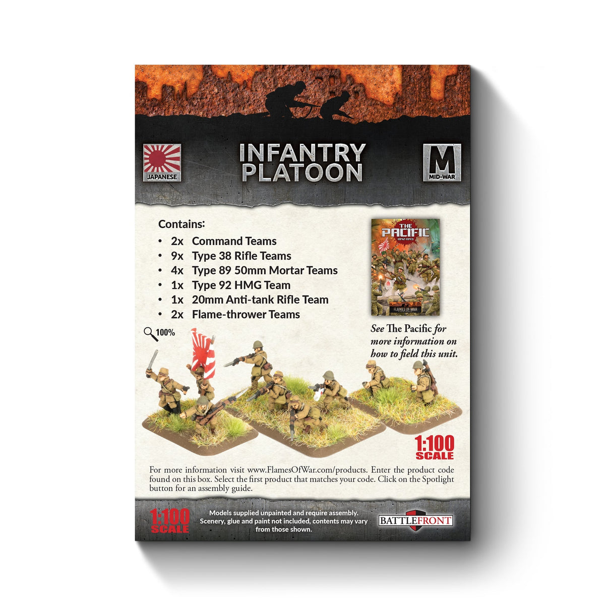 Flames Of War - Japanese: Infantry Platoon