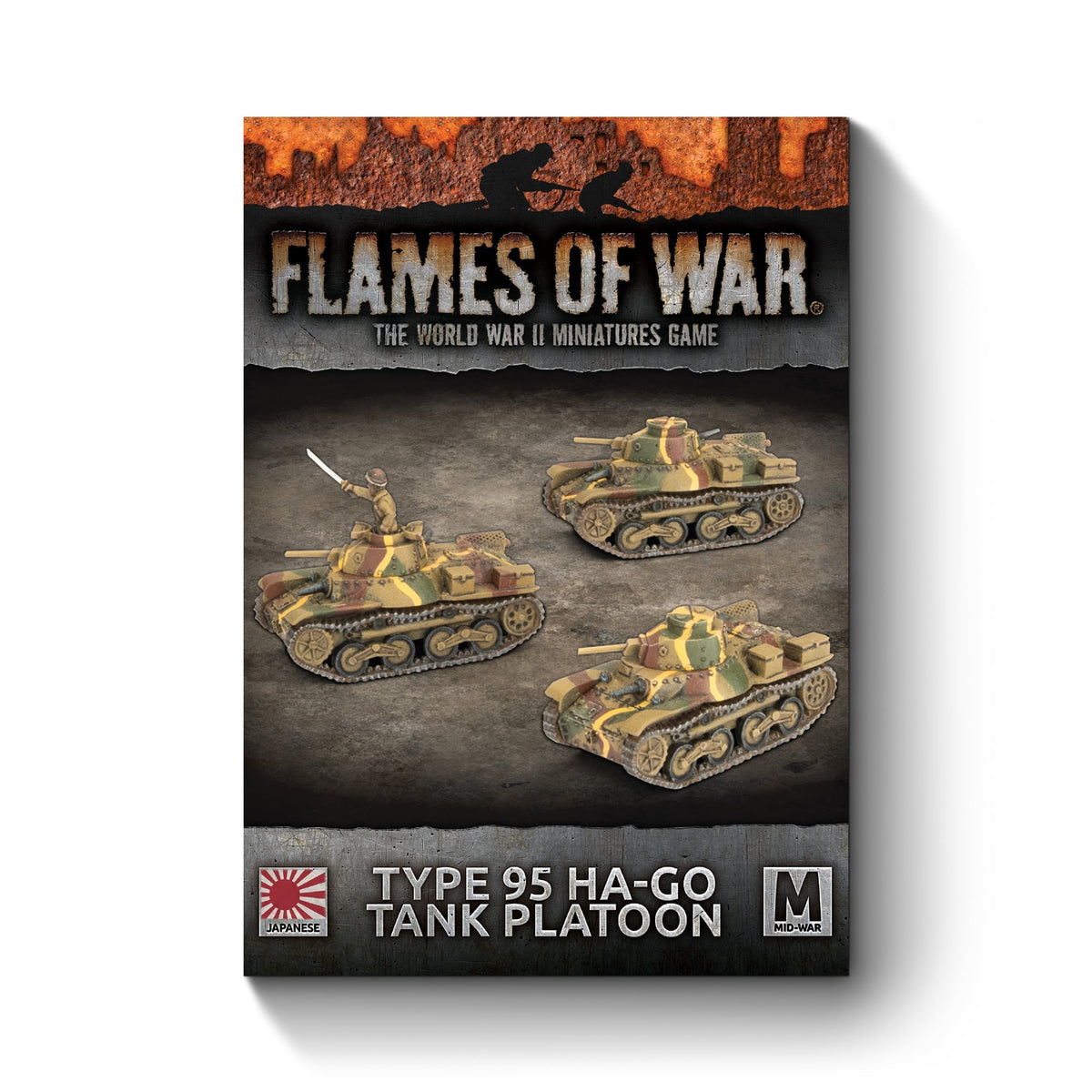 Flames Of War - Japanese: Type 95 Ha-Go Light Tank Platoon
