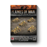 Flames Of War - Japanese: Type 94 TK Recon Tankette Platoon