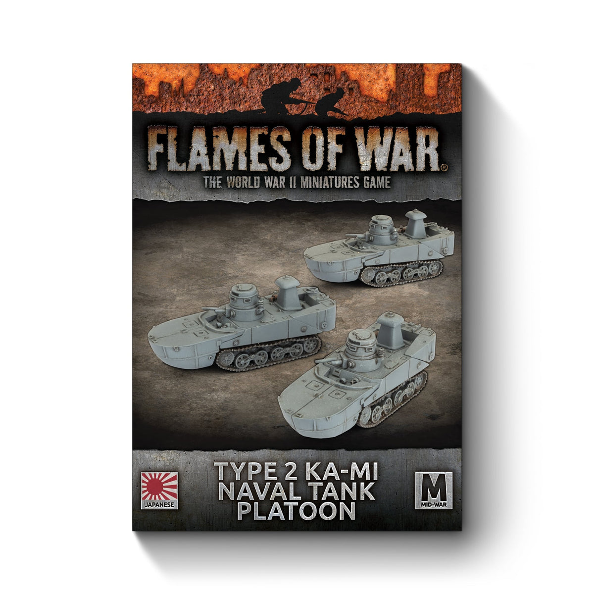 Flames Of War - Japanese: Type 2 Ka-Mi Naval Tank Platoon