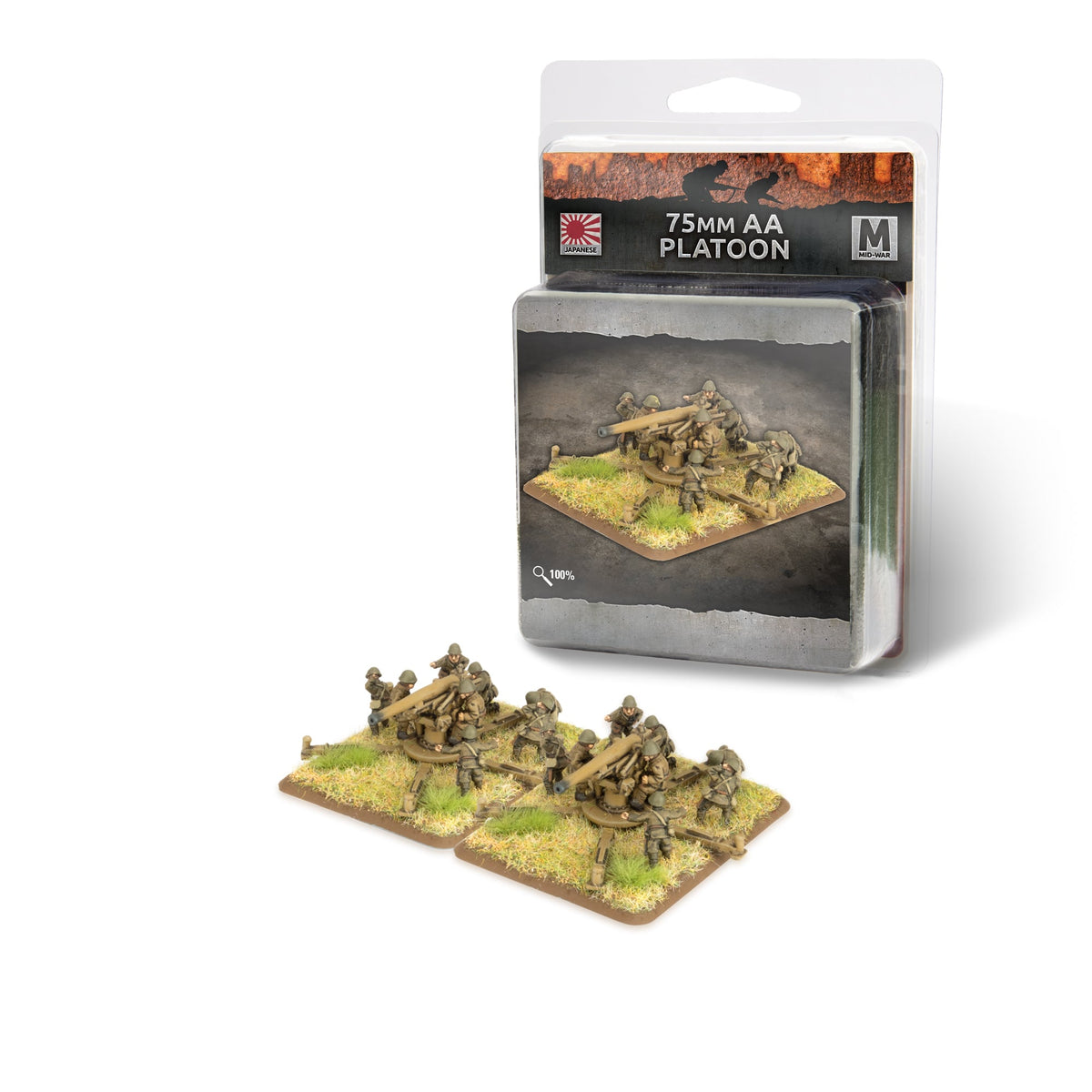 Flames Of War - Japanese: 75mm AA Platoon