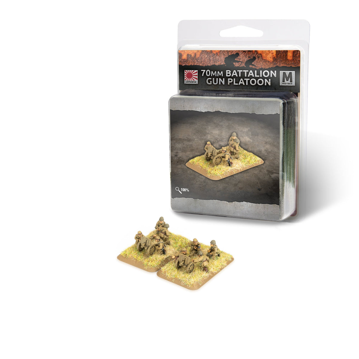 Flames Of War - Japanese: 70mm Battalion Gun Platoon
