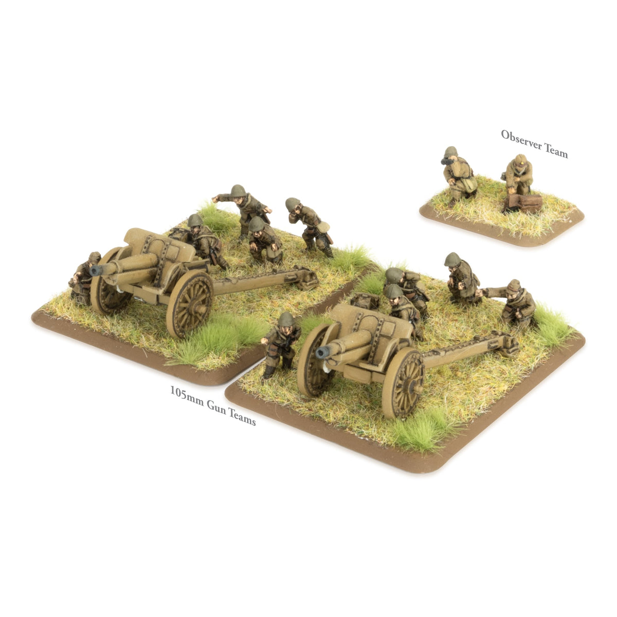 Flames Of War - Japanese: 105mm Artillery Section