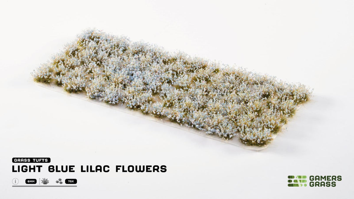Gamers Grass - Light Blue Lilac Flowers