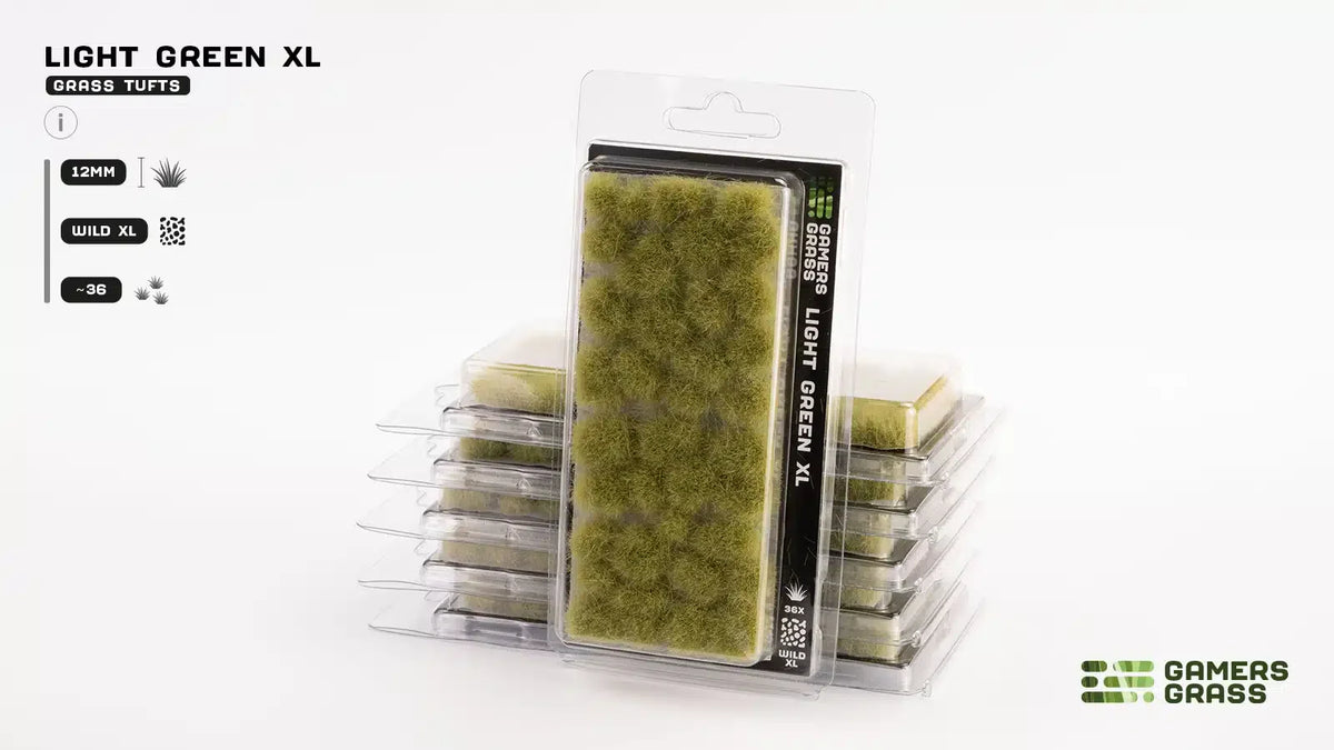 Gamers Grass - Light Green XL (12mm)