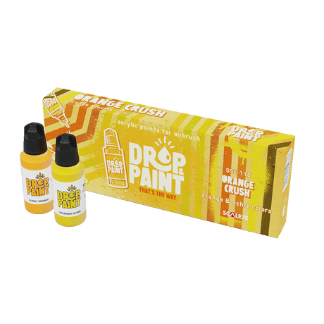 Scale 75 - Drop and Paints - Orange Crush Paint Set