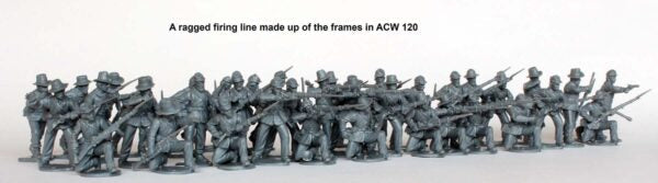 Perry Miniatures - American Civil War Union Infantry in Sack Coats Skirmishing 1861-1865
