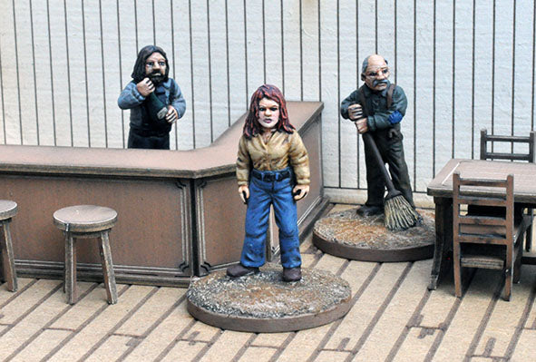 Dead Man's Hand - Civilians Rogans Bar Set