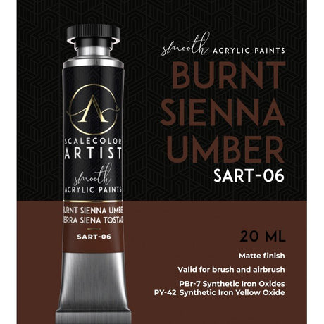 Scale 75 - Scalecolor Artist - Burnt Sienna Umber 20ml