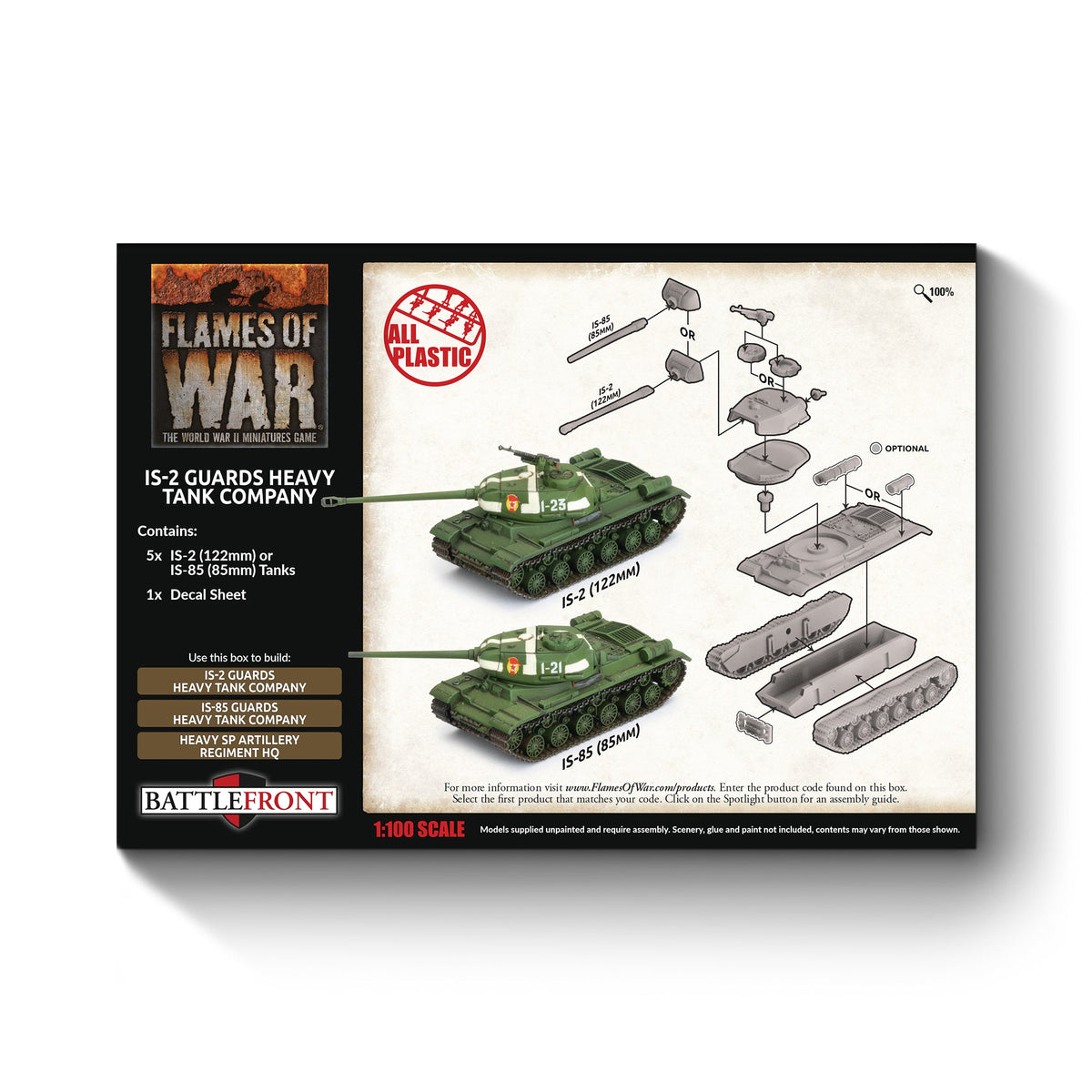 Flames Of War - Soviet: IS-2 Guards Heavy Tank Company