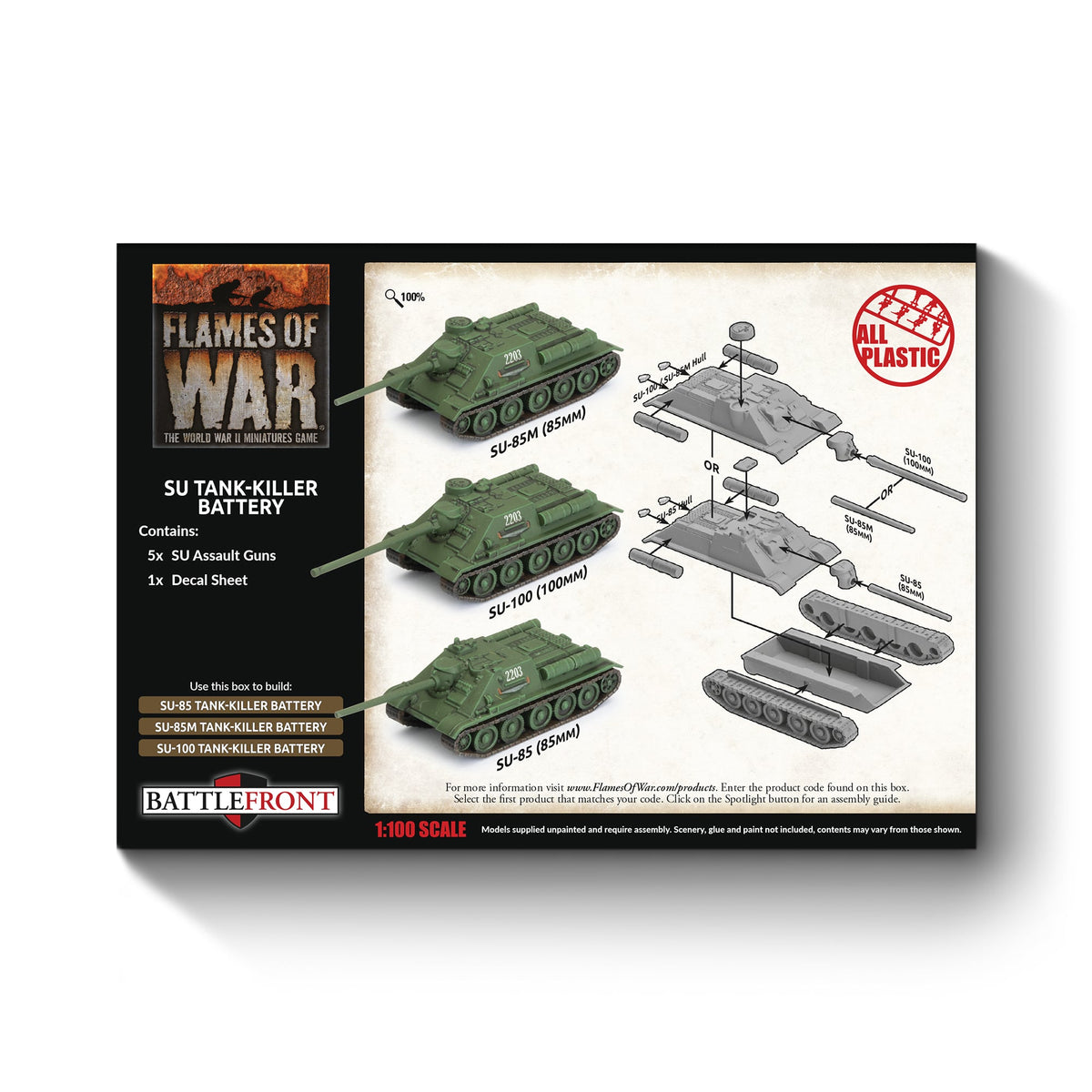 Flames Of War - Soviet: SU Tank-Killer Battery