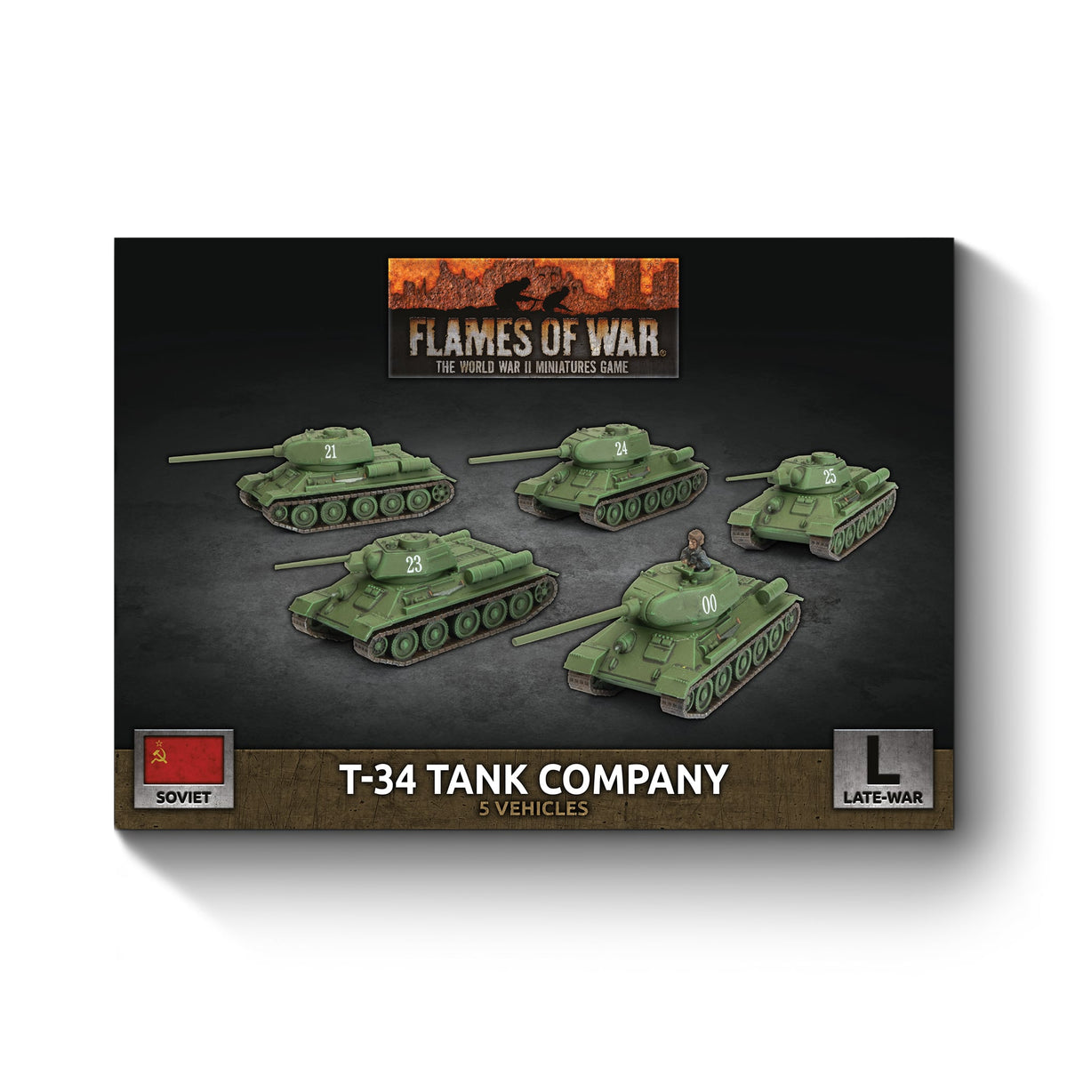 Flames Of War - Soviet: T-34 Tank Company
