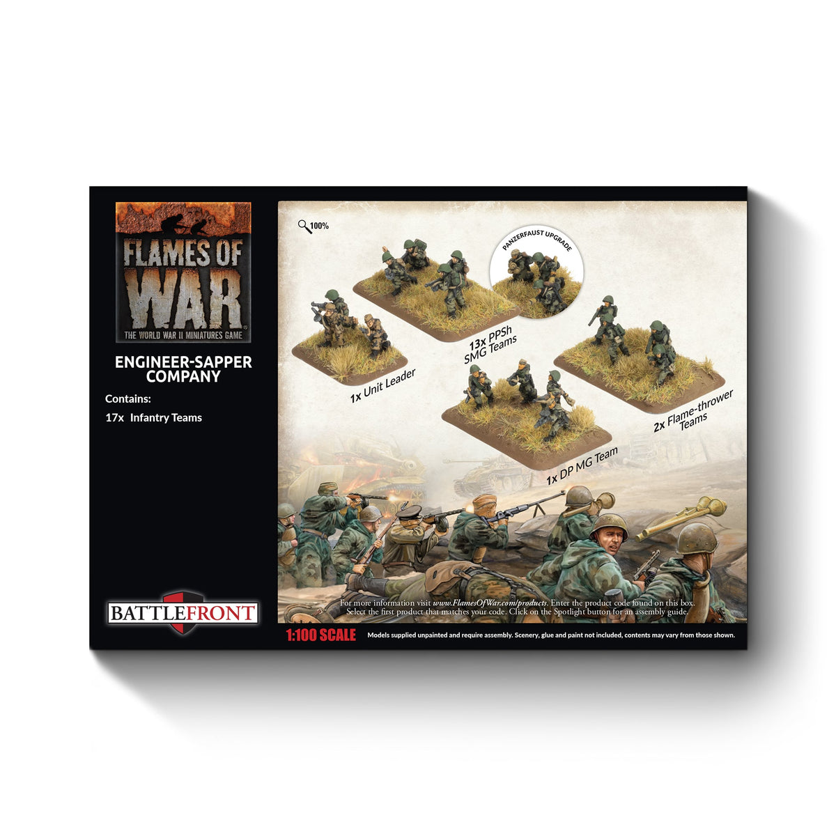 Flames Of War - Soviet: Engineer-Sapper Company