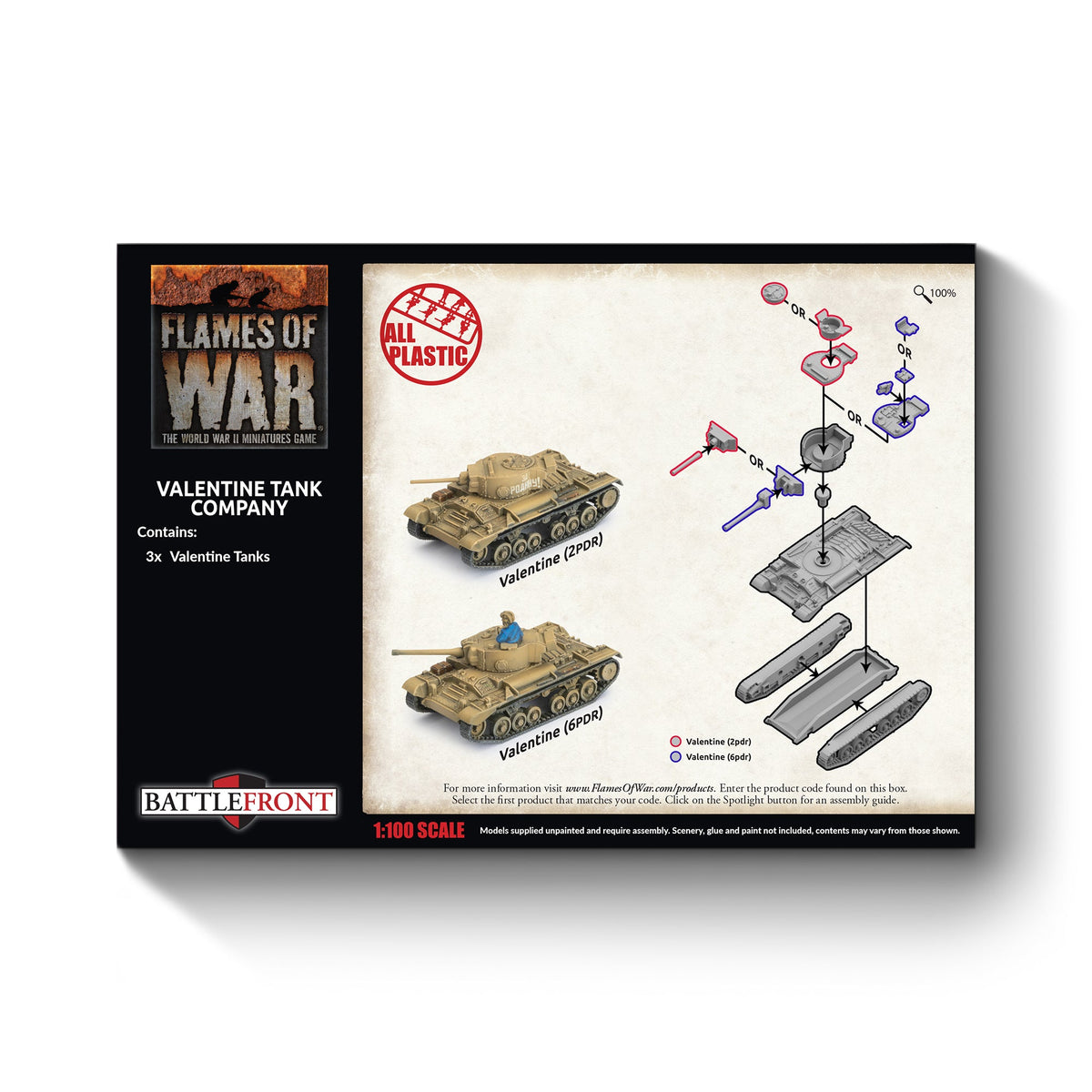 Flames Of War - Soviet: Valentine Tank Company