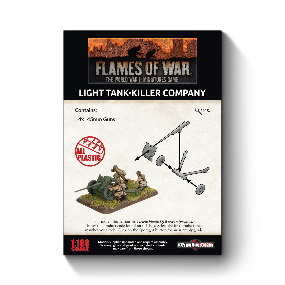 Flames Of War - Soviet: Light Tank-Killer Company