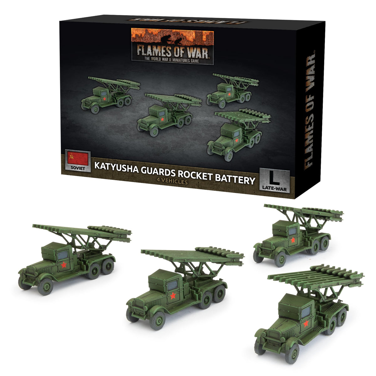 Flames Of War - Soviet: Katyusha Guards Rocket Battery