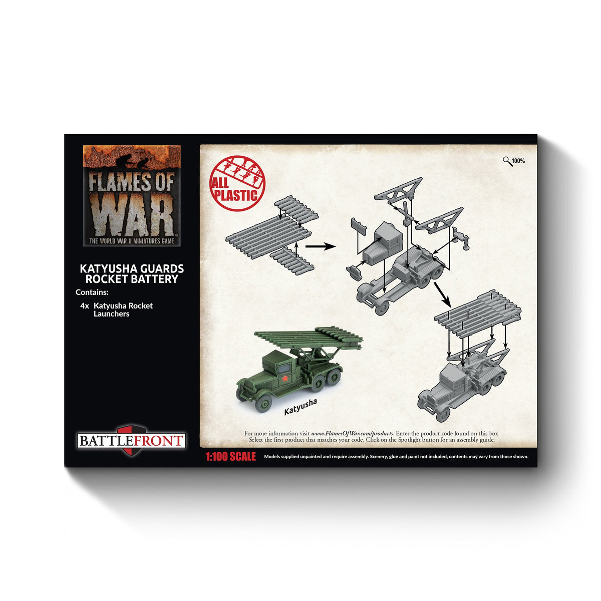 Flames Of War - Soviet: Katyusha Guards Rocket Battery