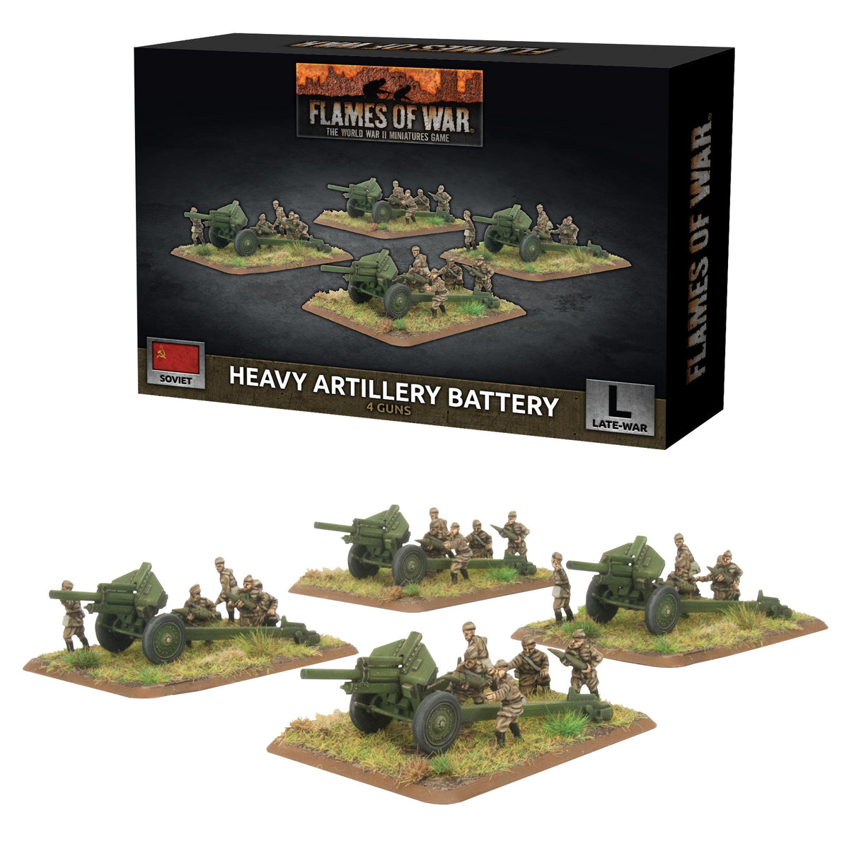 Flames Of War - Soviet: Heavy Artillery Battery